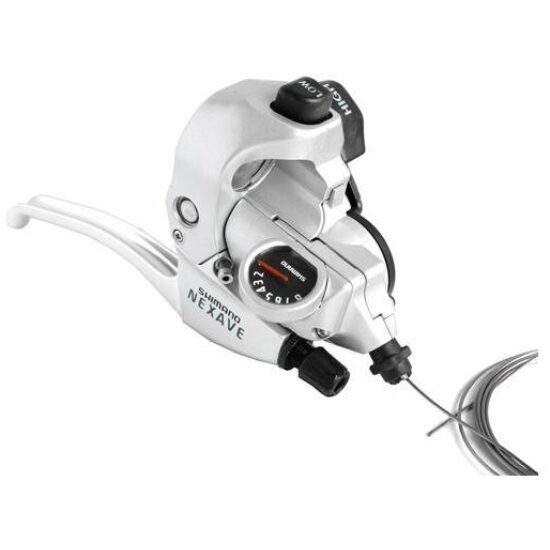 Shimano VERSTELLER SH NEXAVE T400 RECHTS 8V ZILVER