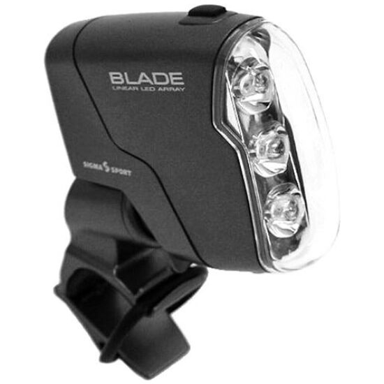 Sigma KOPLAMP BLADE LED BATT STUUR ZWART