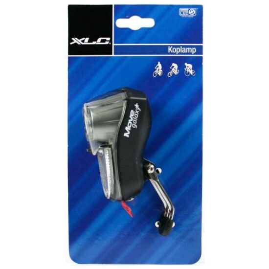 Xlc KOPLAMP GALAXY BL115WW LED BATT KB Zwart