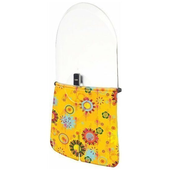 Bobike WINDSCHERM CLASSIC YELLOW FLOWERS GEEL MET BLOEMEN