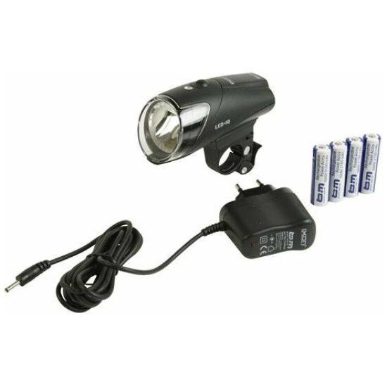 Busch & MÜller KOPLAMP B&M IXON IQ LED BATT STUUR M/OPL ANTRACIET
