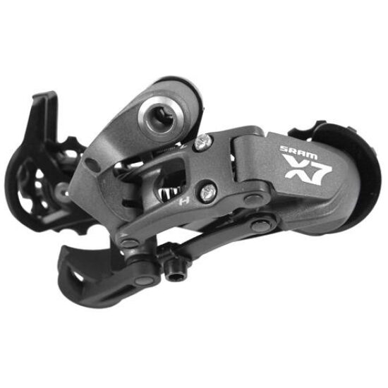 Sram DERAILLEUR A X7 9V LONG CAGE ALM GREY Grijs