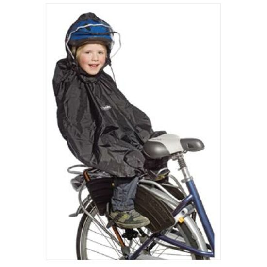 Bobike REGENPONCHO KIND ZWART