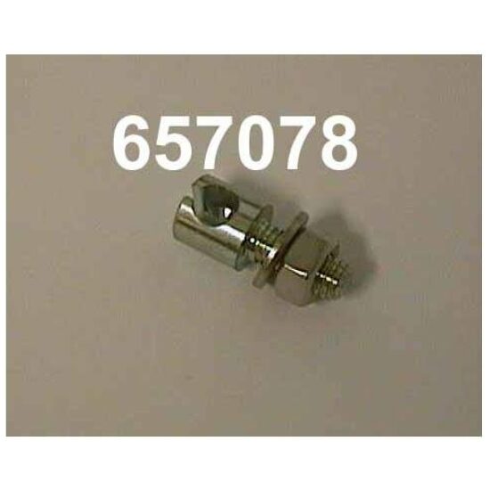 Gazelle GAZ NIPPEL M/SLEUF ZAK A 25 CHROOM