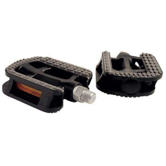 Batavus BAT PEDAAL PVC LU206 9/16 ANTI SLIP STEL ZWART