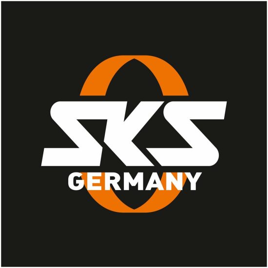 Sks V.Spatbord 28/42mm CAB 'B42' Bleumels Chromet kunststof m/stangen - Afbeelding 2