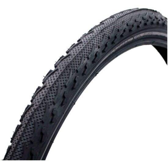 Deli Tire Buitenband 22x1.75 Deli S-207 zwart m/refl