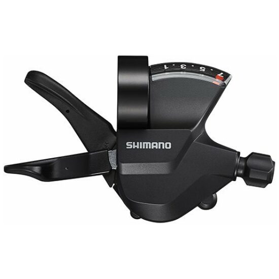 Shimano 7v STI-Versteller 7V Rechts Shim SL-M315 Acera rapidfire plus zwart