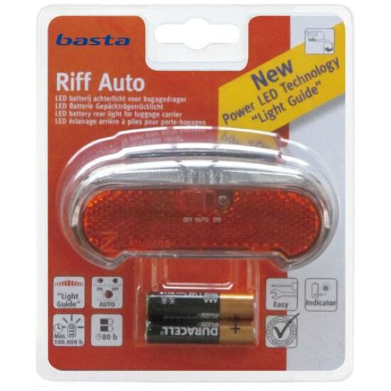 Basta ACHTERLICHT RIFF LED BATT AUT KRT