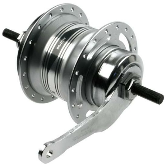 Shimano NAAF SH A NEXUS 7V REMNAAF KAAL ZILVER
