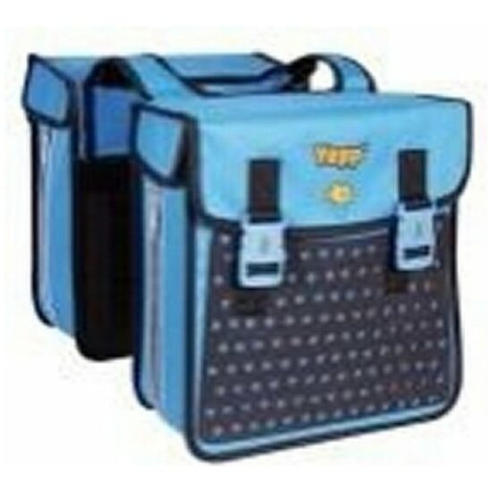 Tas dubbel yepp Zwart