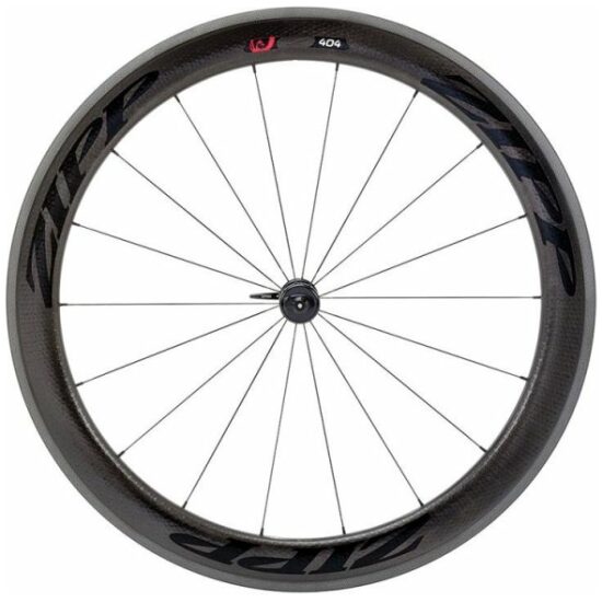 Zipp Wiel v 404 carbon clincher 18 spk beyond blac Zwart