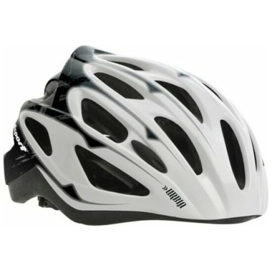 Polisport Fietshelm Pol Urbia zwart/wit, mt. 54/59cm