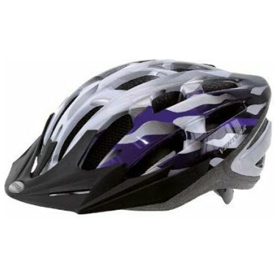 Ventura Fietshelm Vent atb/race zilver/wit/blauw, mt. L 58/62