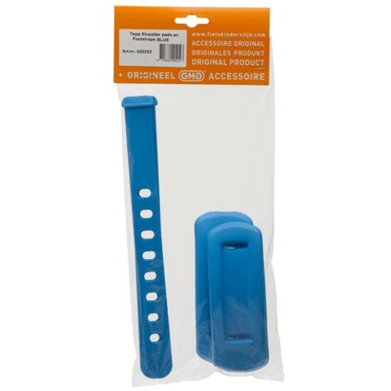 Gmg Duodl yepp kleurset blue schouderpads en voete Blauw