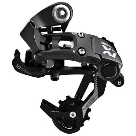 Sram DERAILLEUR A X7 TYPE2 10V MEDIUM CAGE ALM GRE STORM GREY - GRIJS