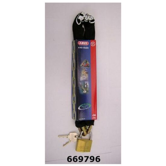 Abus SLOT KETTING 85/40 6KS65 M/SLOT ZWART