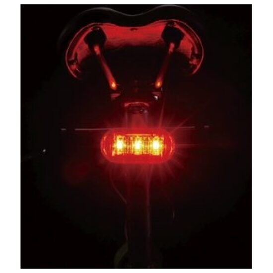 Cateye ACHTERLICHT CAT OMNI 3 LD135 LED BATT Zwart