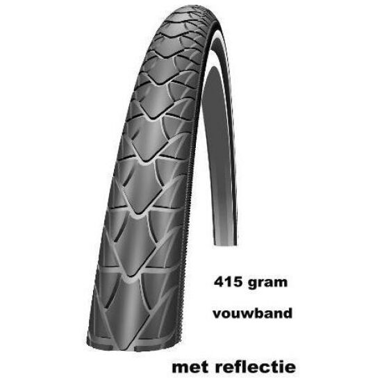 Schwalbe BUB 28X135 SC 35-622 R MARATHON RACER RG ZW VW ZWART