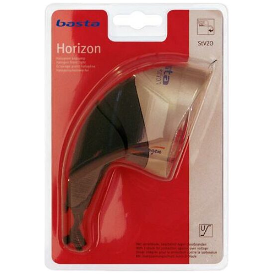 Basta KOPLAMP HORIZON HAL DYN KB KRT ZILVER ZWART