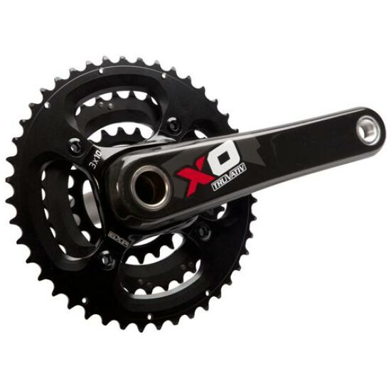 Sram CRANKSTEL X0 BB30 10V CB 175 22/33/44 RED Rood