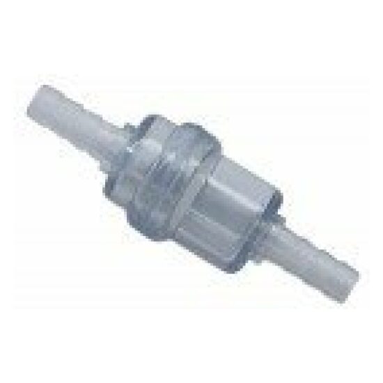 Merkloos BENZINEFILTER KLEIN ROND 6MM(SPART) Transparant
