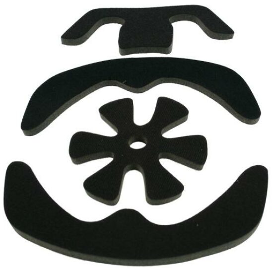 Lazer SERV VALHD PADDINGSET ONE XS-S ZWART