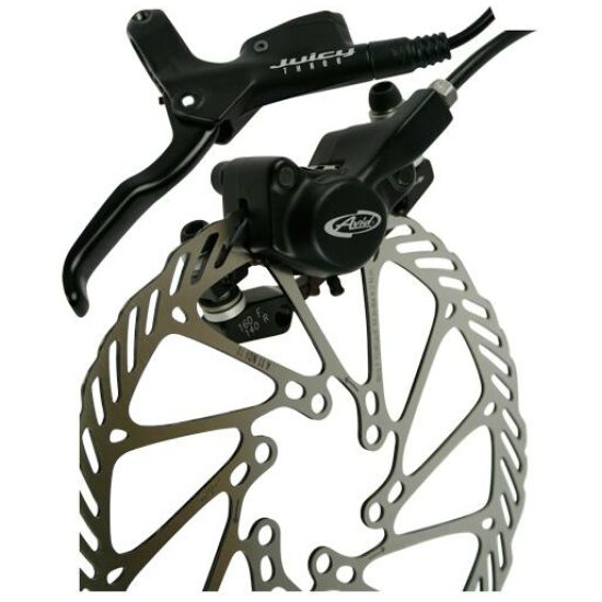Avid REM JUICY 3 A RE DISC 160 ZW ZWART / SATIN BLACK