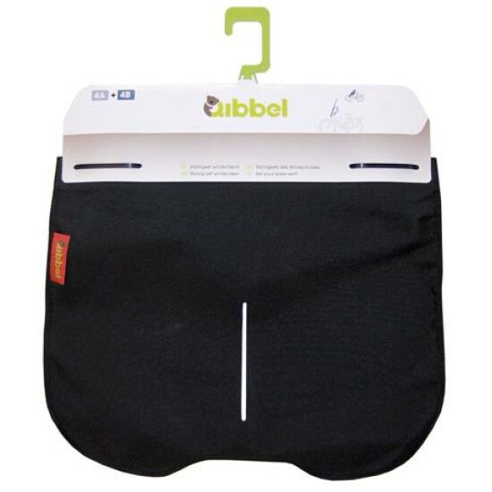 Qibbel Windschermdl stylingset uni Zwart