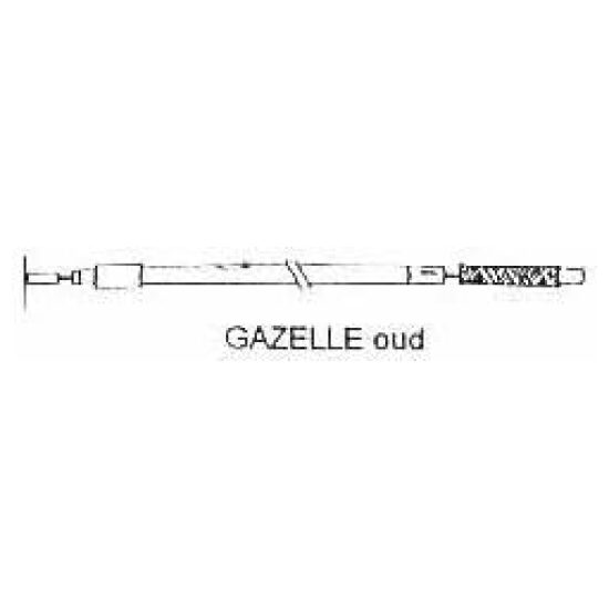 Xlc KABEL VERS KPL SA GAZ OUD ZW 6458 Zwart