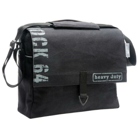 New Looxs NL tas 360 Dock Messenger canv zw Zwart