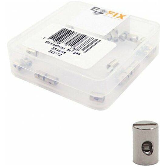 Bofix Nippel schroef 5x7mm 'gas' (wp25) 243112