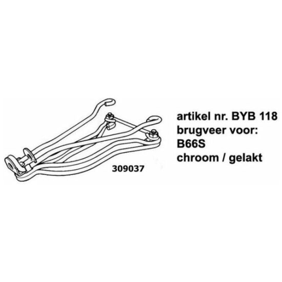 Brooks ZADED BRUGVEER B66S DAMES ZWART