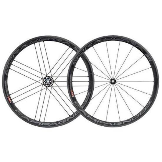 Campagnolo WIELSET 28 CA BORA ULTRA 35 DARK TUBE 9/10/11V ZWART