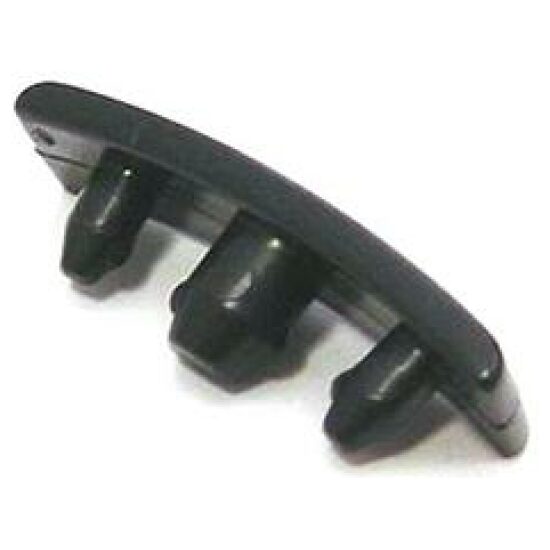 Batavus BAT KETTD SCHERM BEV STRIP 3 NOKS PVC Zwart