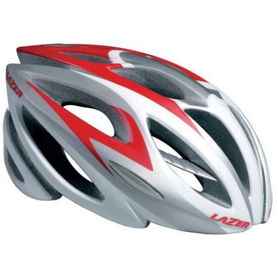 Lazer VALHELM BLADE 2 RD RACE WIT-MAT ROOD L-XL WIT MAT ROOD