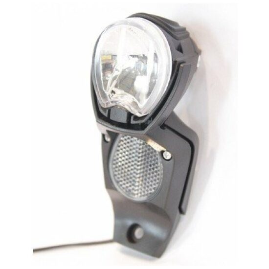 Spanninga Koplamp Gazelle light vision V/2 innergy black met lichtleiding