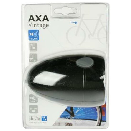 Axa KOPLAMP VINTAGE LED ZW KRT ZWART