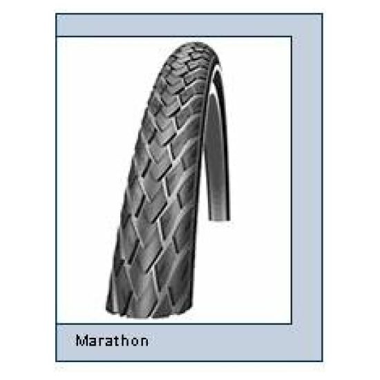 Schwalbe BUB 28X13/8 SC 37-622 R MARATHON KG HS368 ZW ZWART