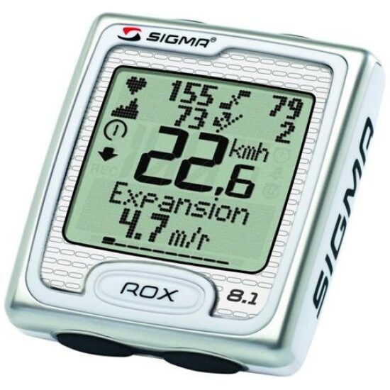 Sigma COMPUTER ROX 8.1 HOOGTE ZILVER