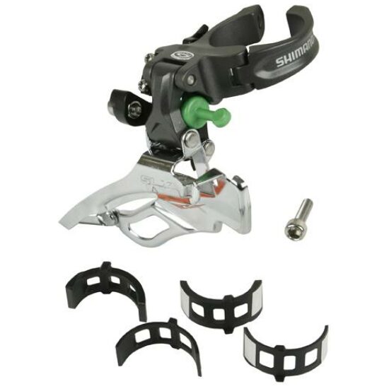 Shimano DERAILLEUR V SH SLX M66DS DUAL 28.6/34.9 ZWART