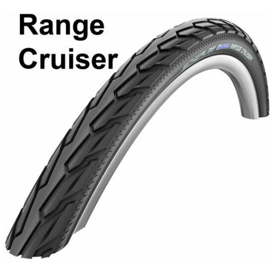 Schwalbe Buitenband 28x1.50 40-622 Schw Range Cruiser HS457 K-Guard zwart m/refl 11100874V