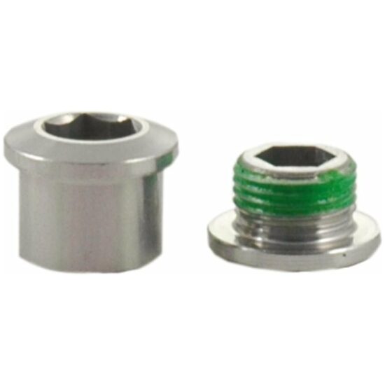 Sram KETTD BLAD BOUTSET 5 ARM DUBBEL ALM ZILVER