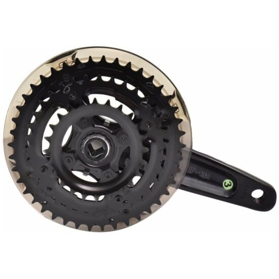 Lasco Crankset 48x38x28T 170 -5mm Black