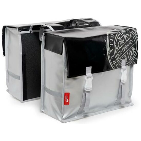New Looxs TAS BISONYL BASIC DUBBEL ZWART/ZILVER ZWART / ZILVER