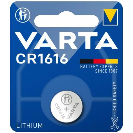 Varta BATT VA CR1616 KNOOP Zilver