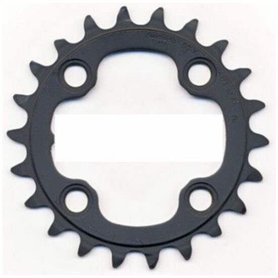 Shimano 7v/8v Kettingblad 22T/64 Shim 7/8V FC-M361 Acera zwart Y1KN98010 SILVER