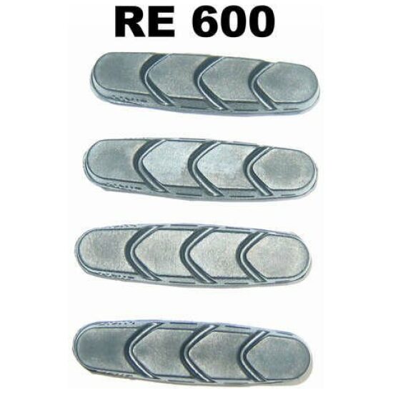 Campagnolo REMRUBBER CA RE/CH/CE BR-RE600 TOT 2000 SET A 4 ZWART