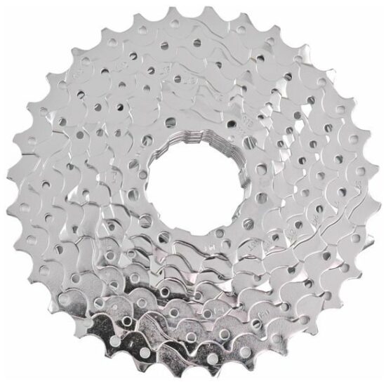 Sram 9v Cassette 9V 11/32T Sram PG950 11,12,14,16,18,21,24,28,32T Zilver