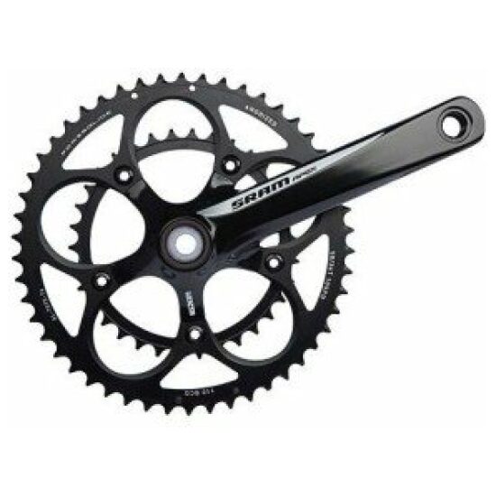 Sram CRANKSTEL APEX GXP 10V 175 34/50 WHITE Zwart/Wit